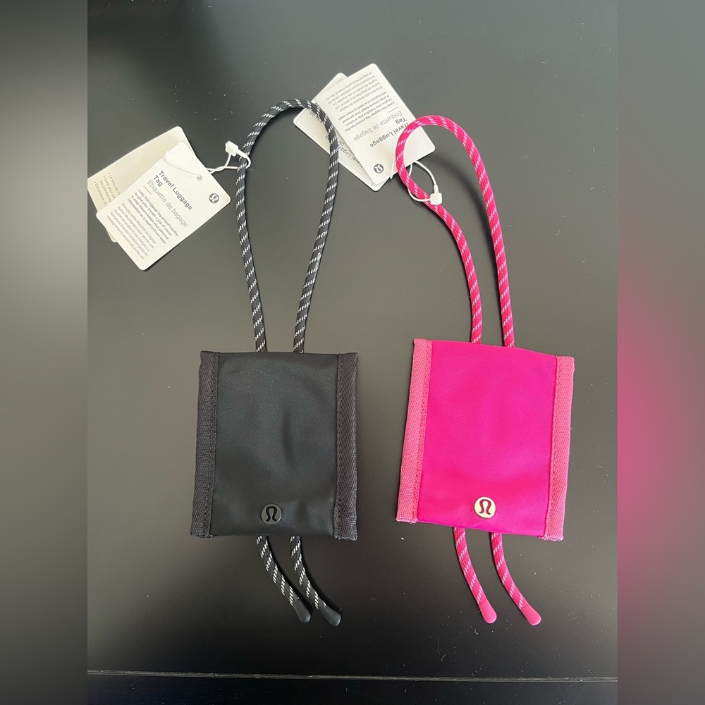 Lululemon Travel Luggage Tags NWT